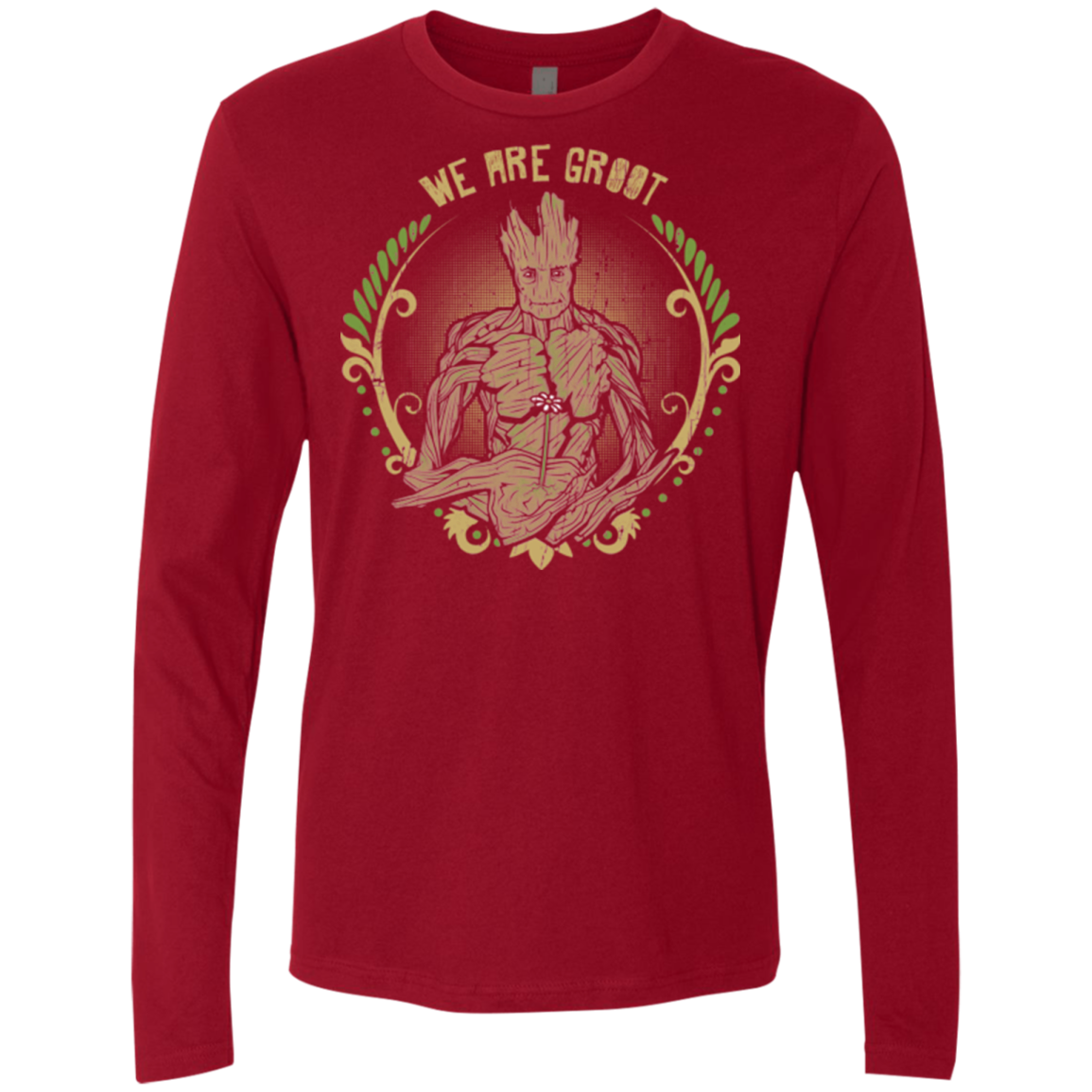 We are Groot Men's Premium Long Sleeve