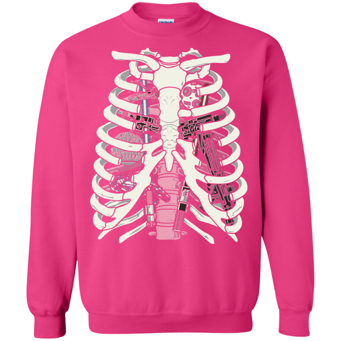 Anatomy of a Galaxy Far Away Crewneck Sweatshirt