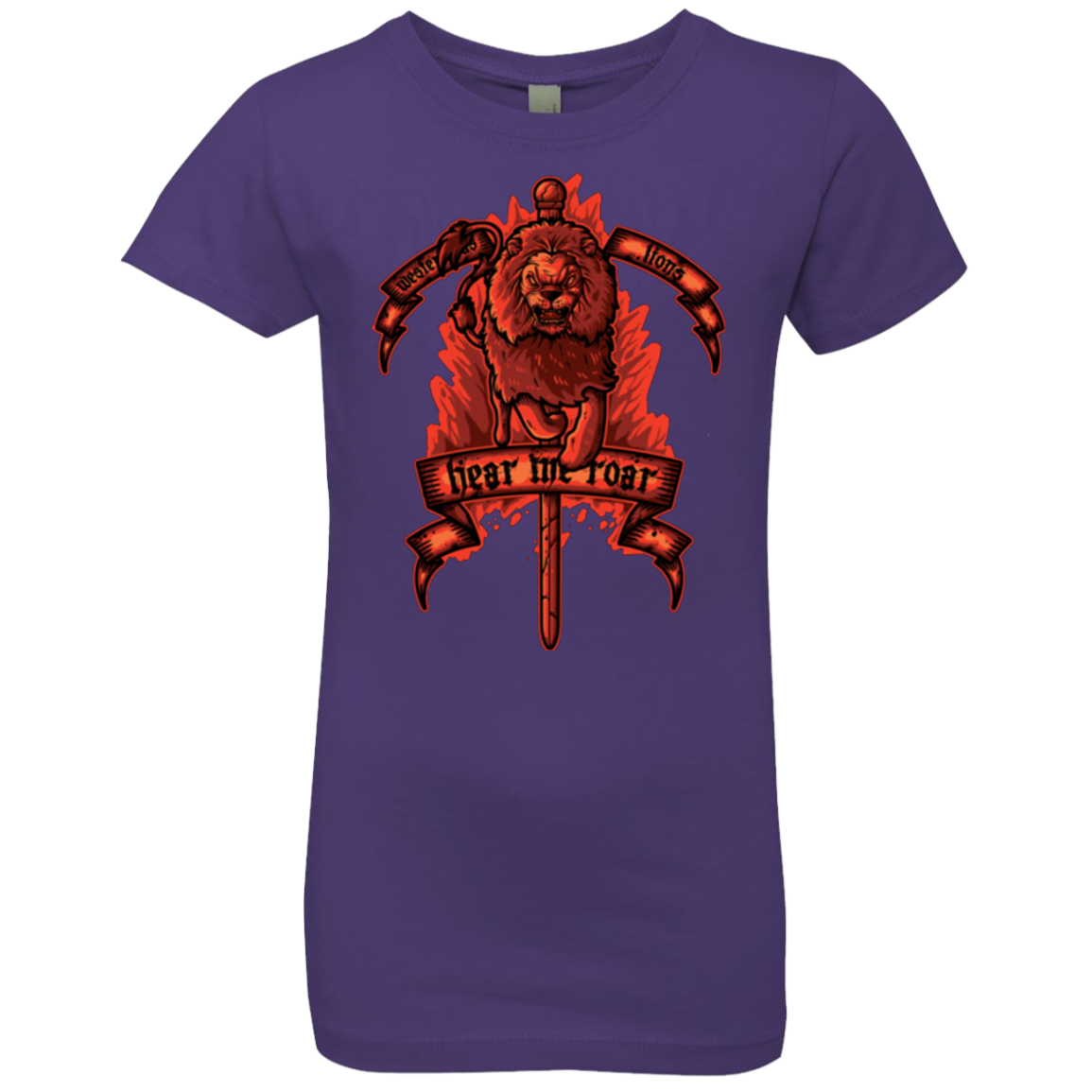 HEAR ME ROAR Girls Premium T-Shirt