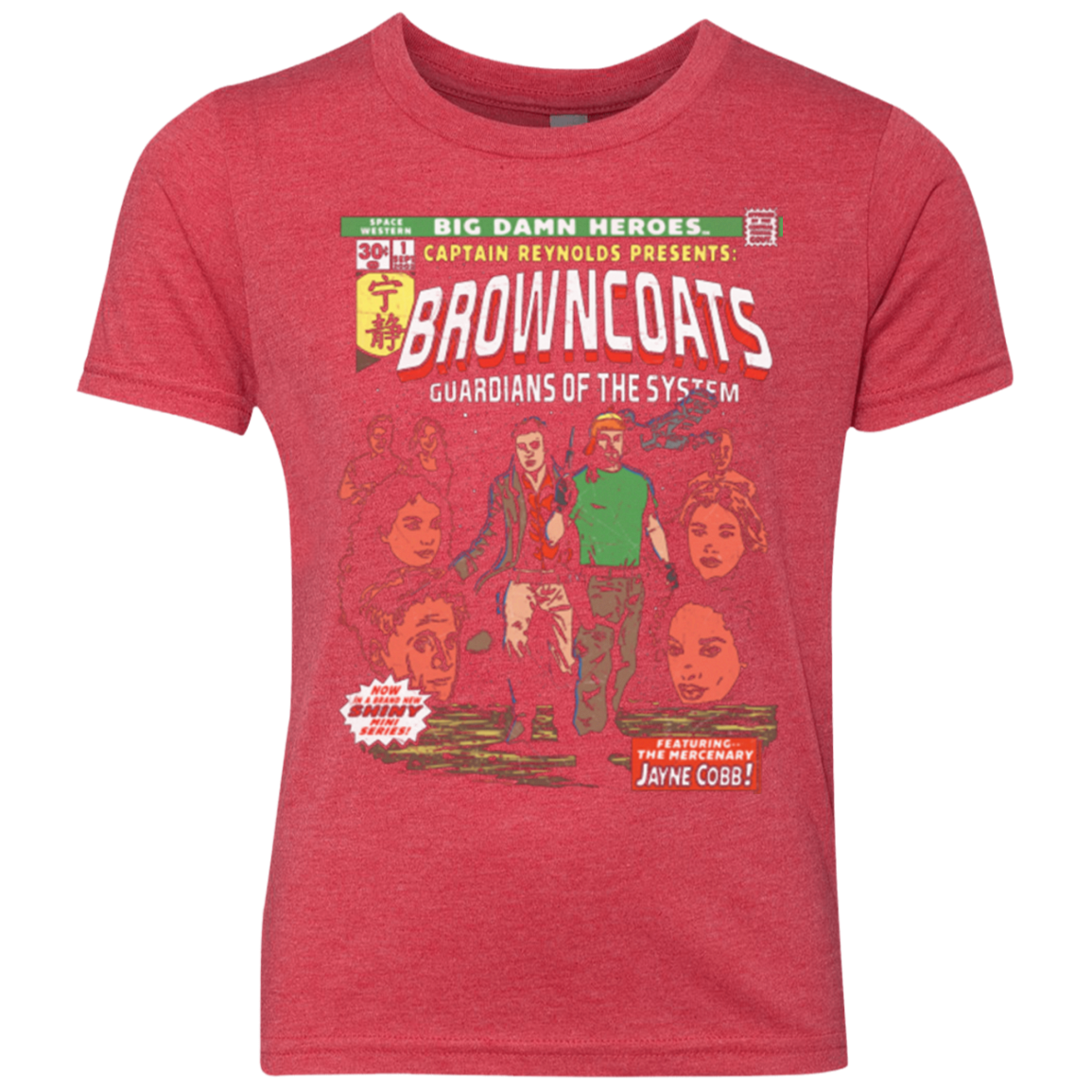 Big Damn Heroes Youth Triblend T-Shirt