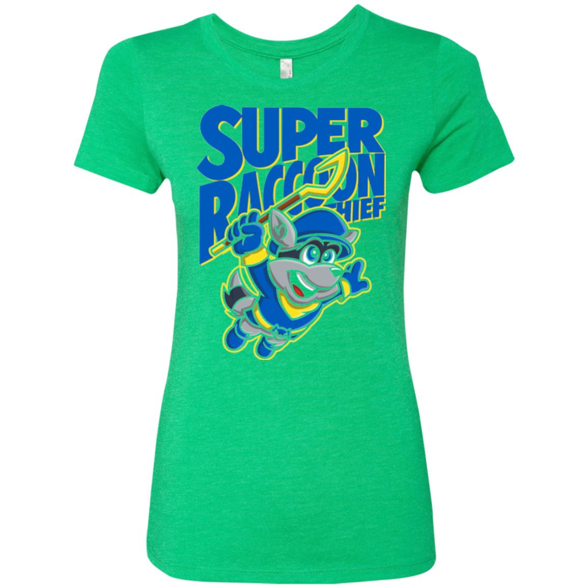 Super Racoon Thief Women's Triblend T-Shirt