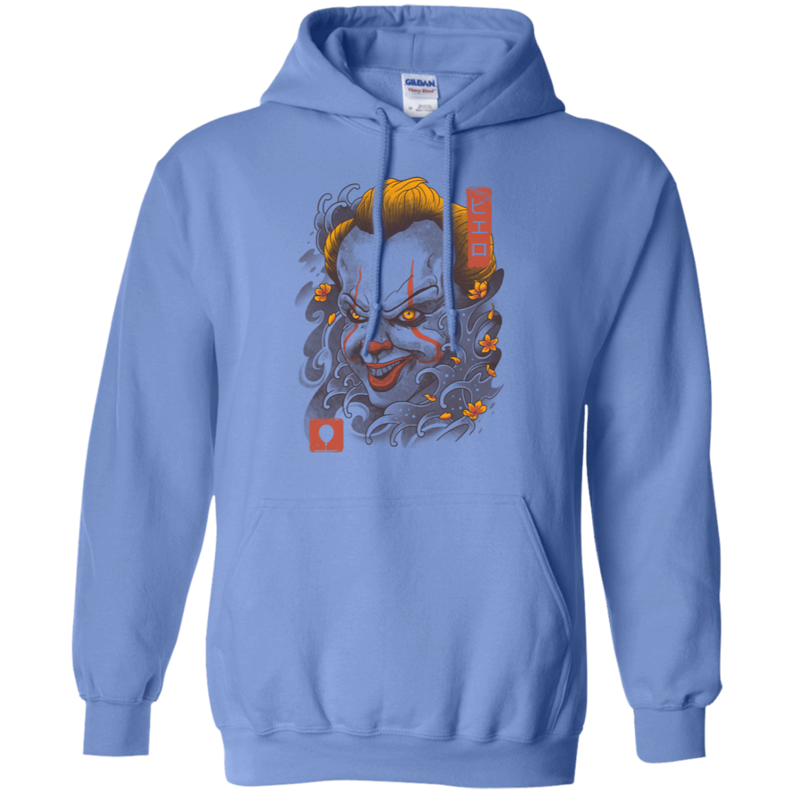 Oni Clown Mask Pullover Hoodie