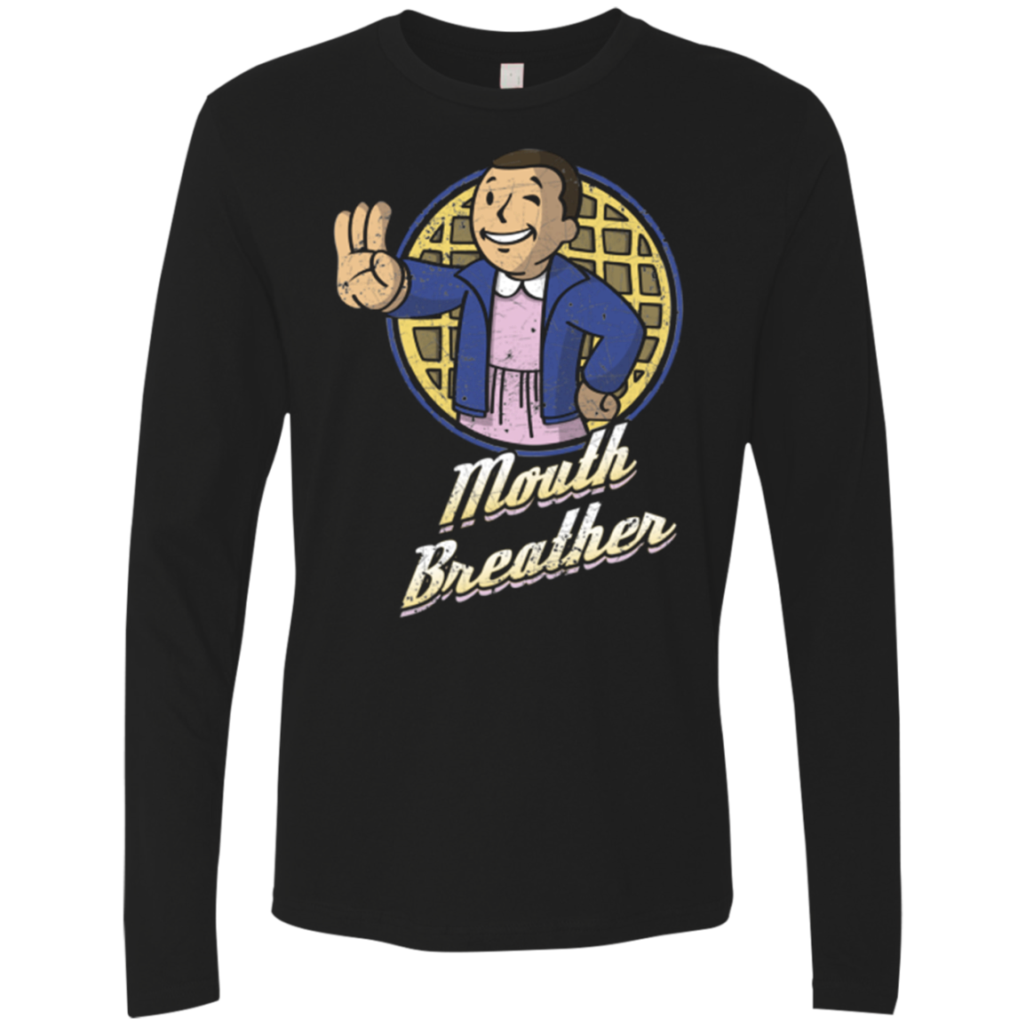 Mouth Breather Men's Premium Long Sleeve