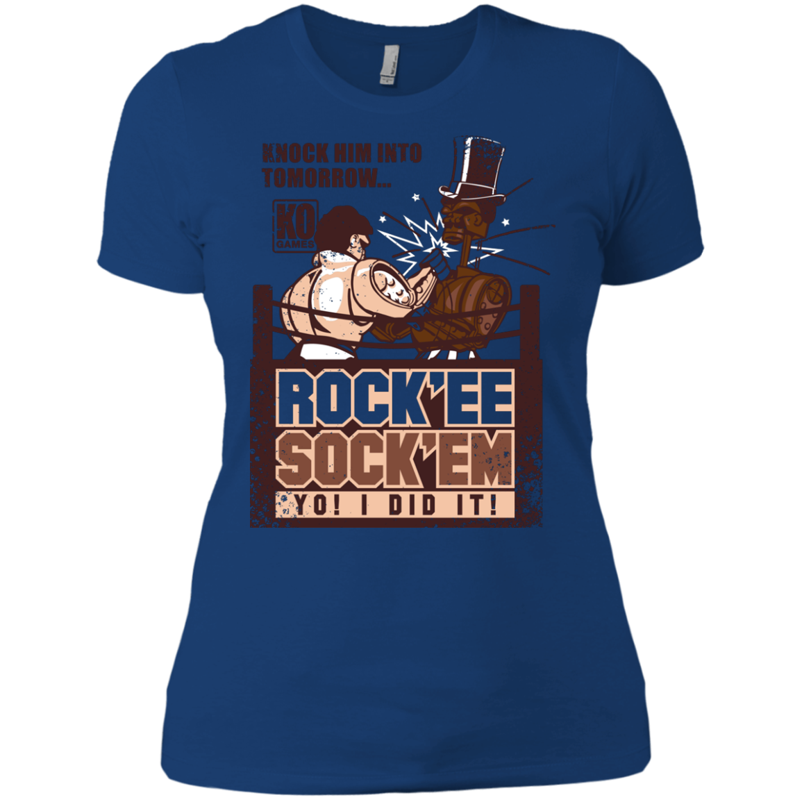 Rockee Sockem Women's Premium T-Shirt
