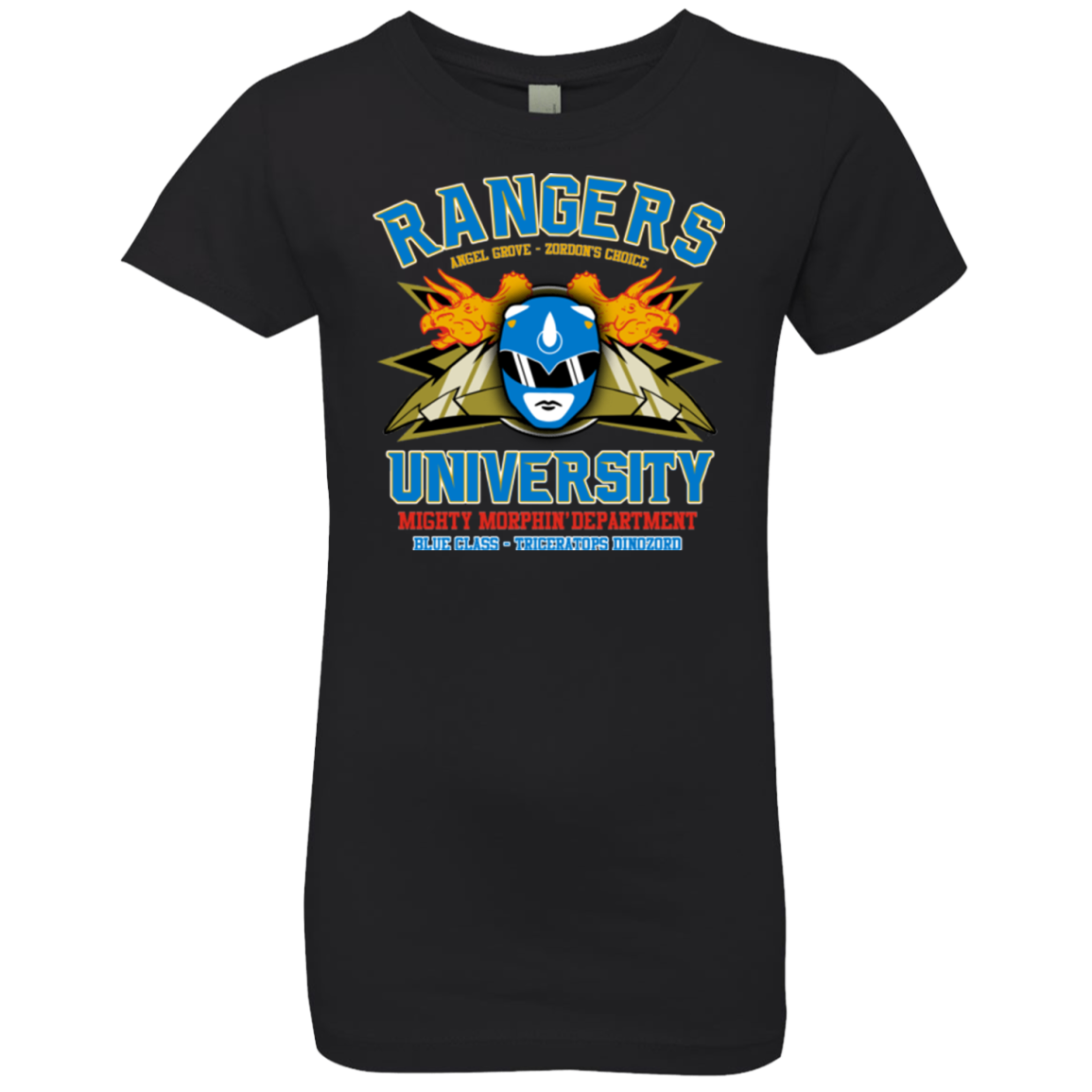 Rangers U Blue Ranger Girls Premium T-Shirt