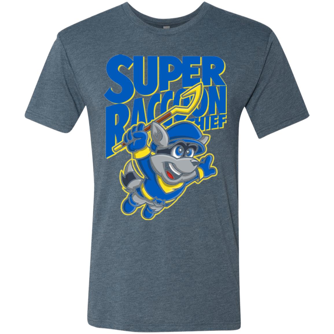 Super Racoon Thief Men's Triblend T-Shirt
