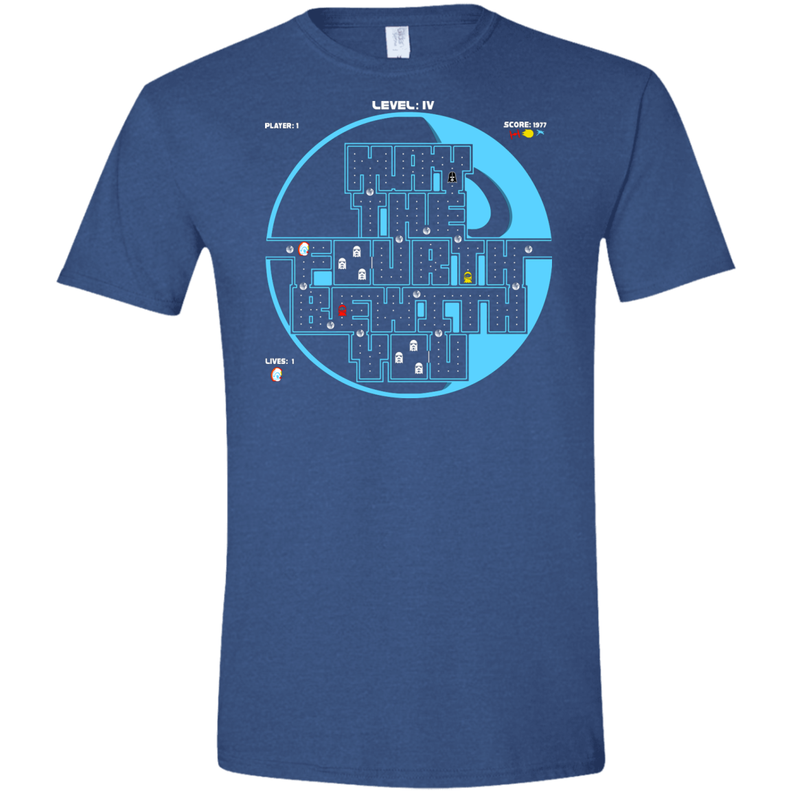 Pacman May The Fourth Men's Semi-Fitted Softstyle