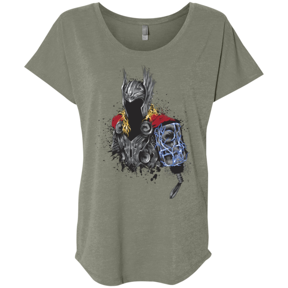 The Power of Thunder Triblend Dolman Sleeve