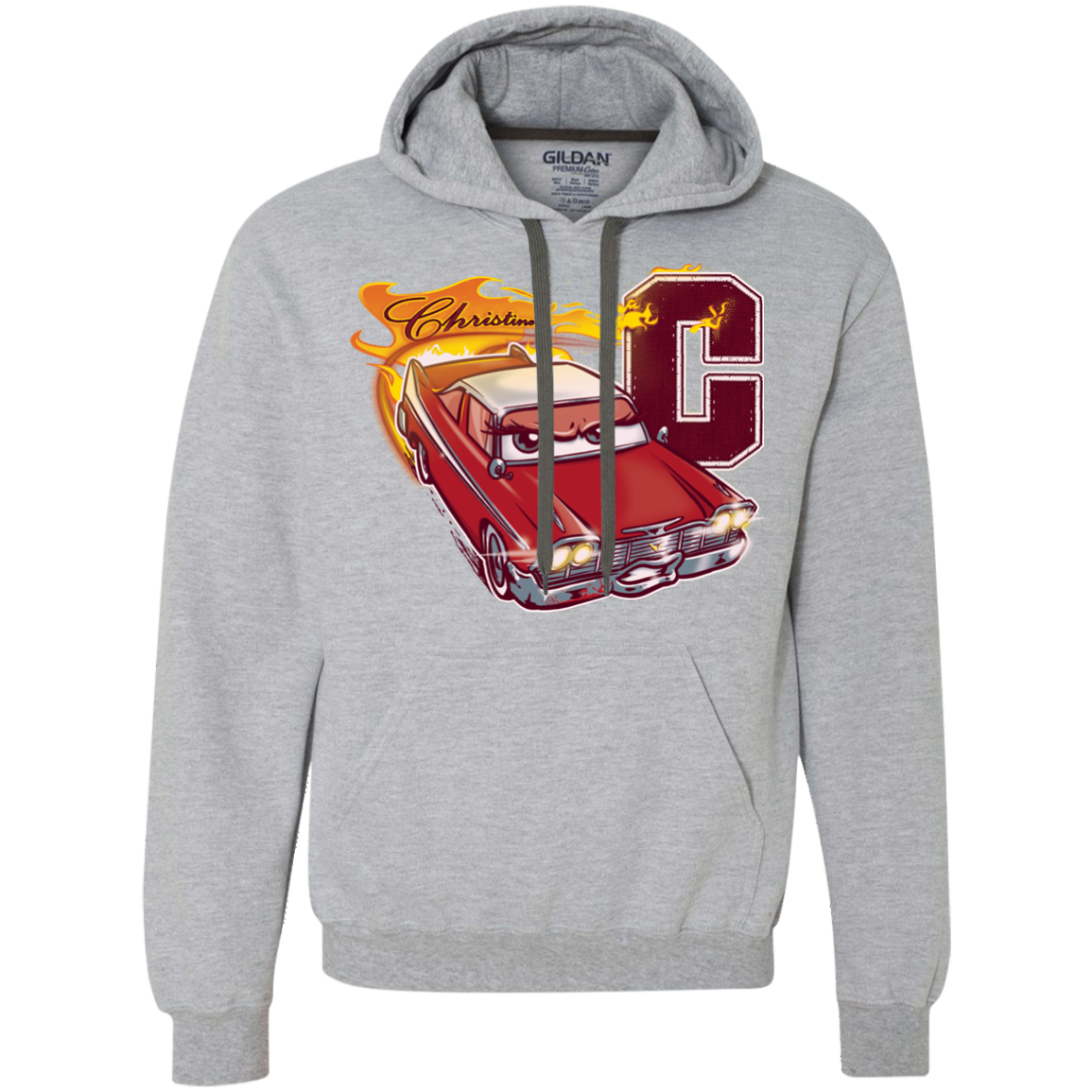 Fury And Fire Premium Fleece Hoodie