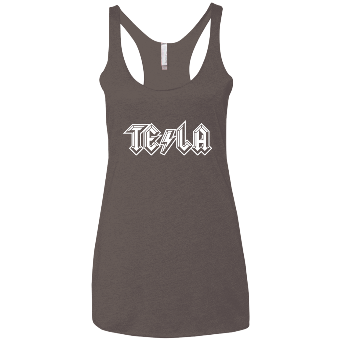 TESLA Women's Triblend Racerback Tank