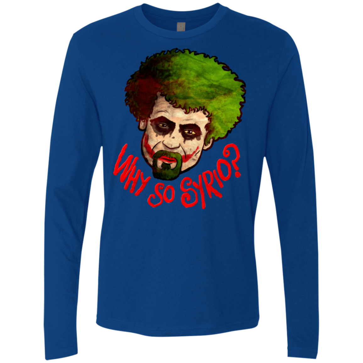 Why So Syrio Men's Premium Long Sleeve