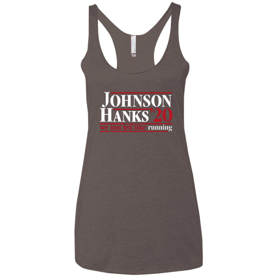 Johnson Hanks 2020 Women's Triblend Racerback Tank