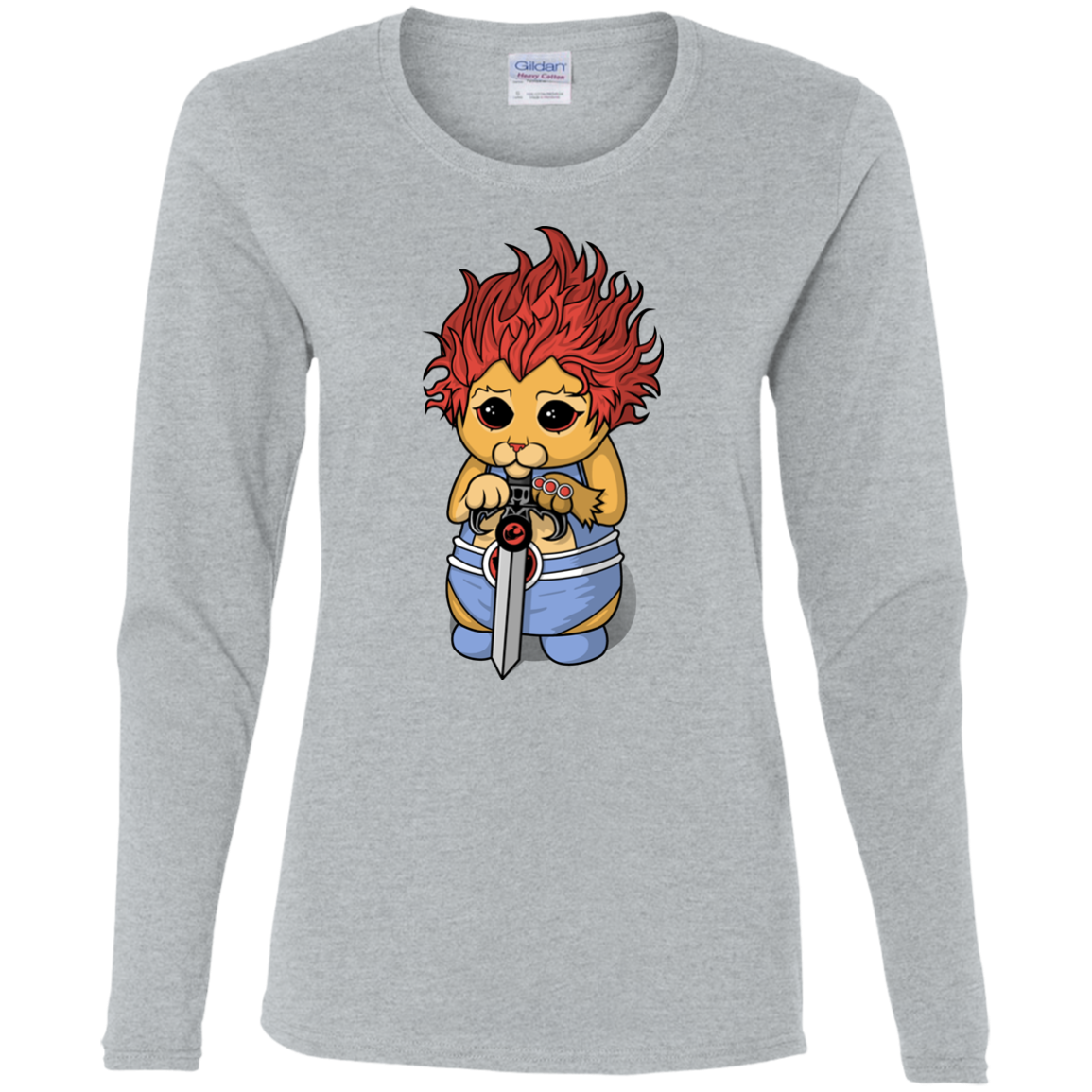 Thunder Kitty Women's Long Sleeve T-Shirt