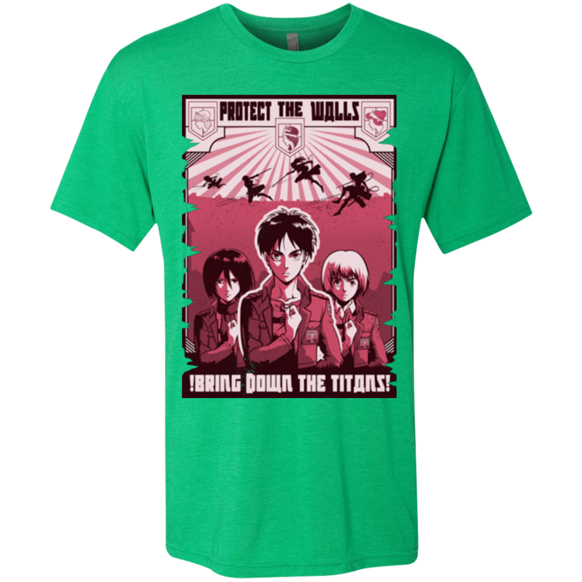 Protect the Walls Men's Triblend T-Shirt