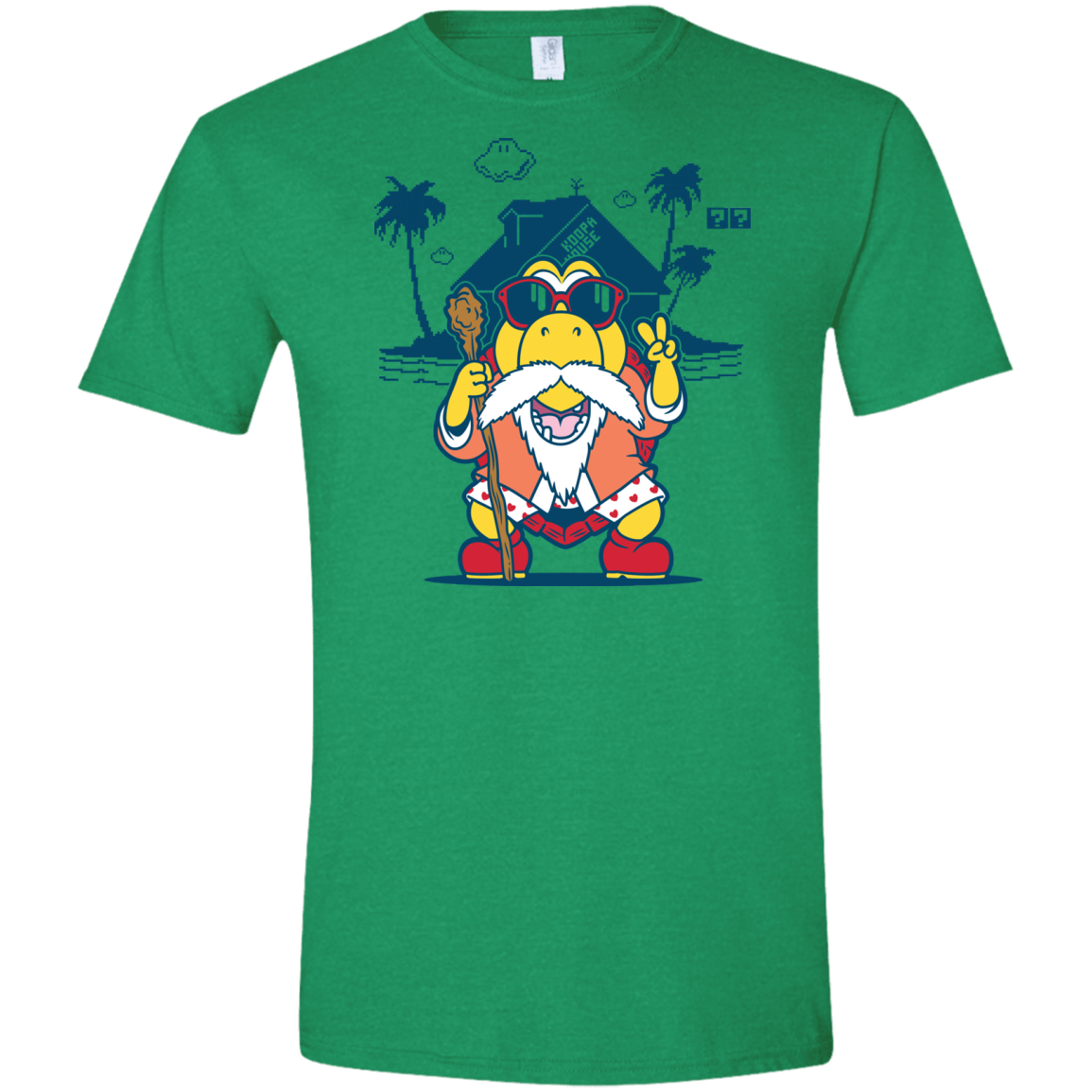 TURTLE HERMIT Men's Semi-Fitted Softstyle