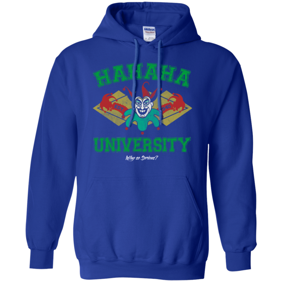 Hahaha University Pullover Hoodie