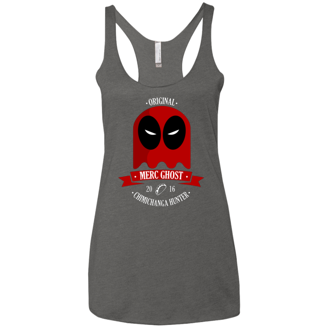 Merc Ghost Full Women's Triblend Racerback Tank