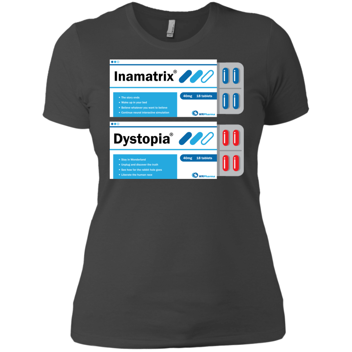 Red or Blue Women's Premium T-Shirt