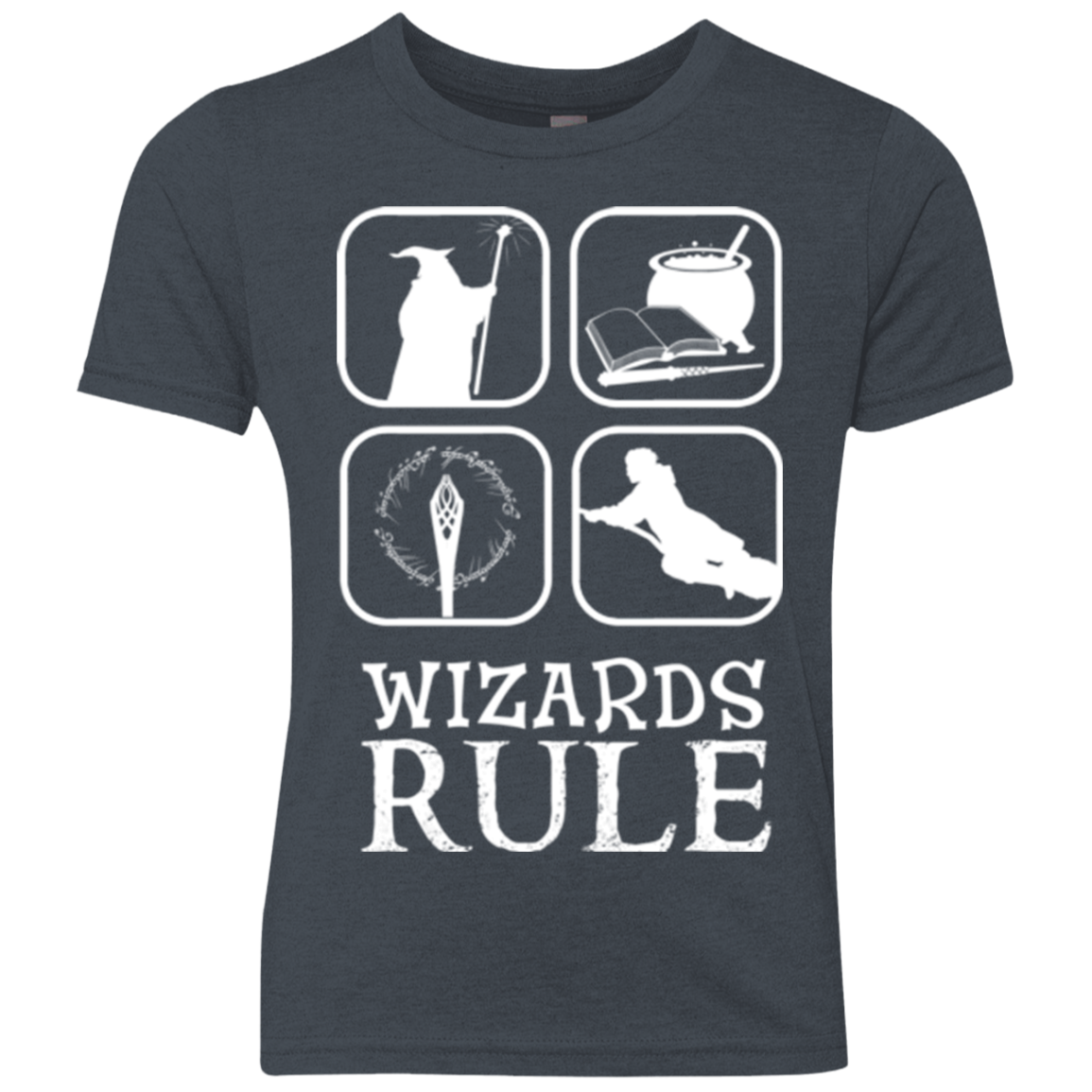 Wizards Rule Youth Triblend T-Shirt
