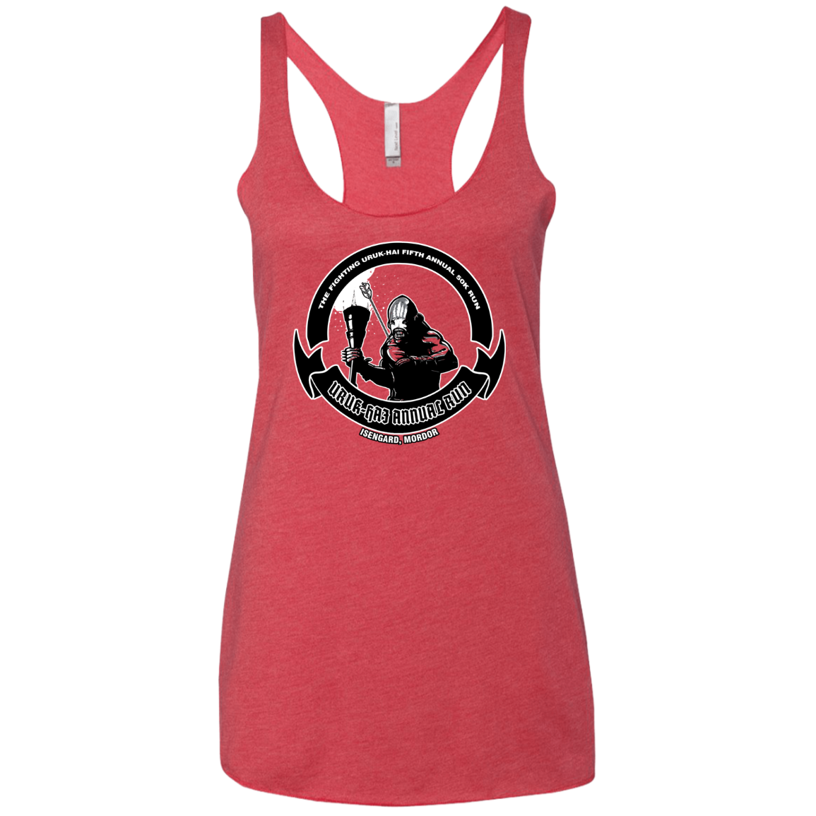 Uruk Hai Annual Run Women's Triblend Racerback Tank