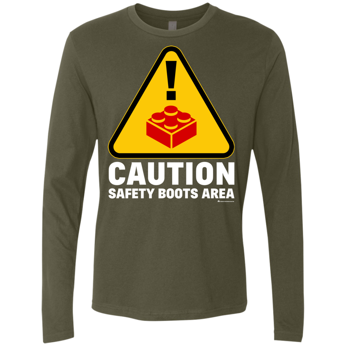 Watch Your Step Men's Premium Long Sleeve