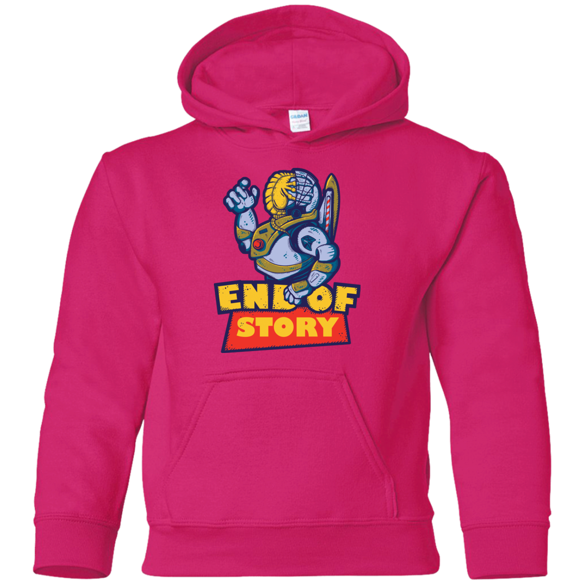 END OF STORY Youth Hoodie
