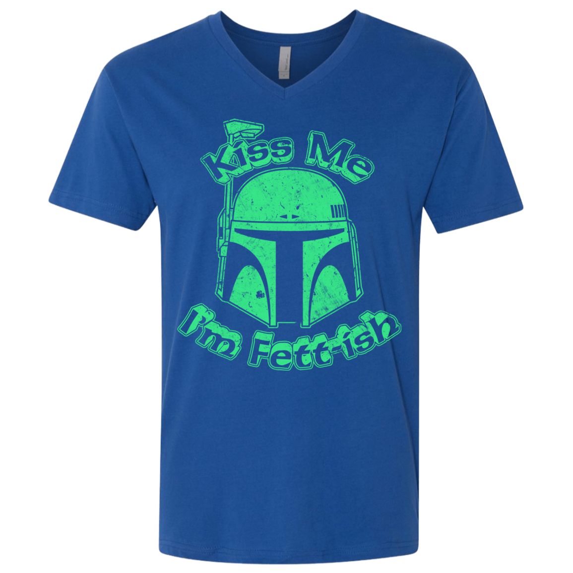Kiss Me Im Fettish Men's Premium V-Neck