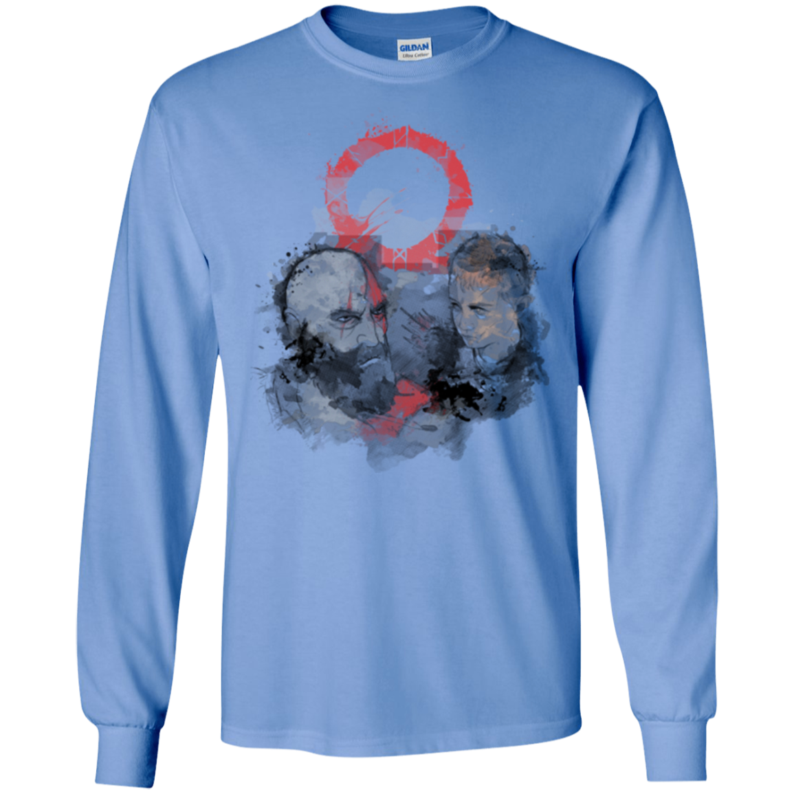 WARTER COLOR Men's Long Sleeve T-Shirt