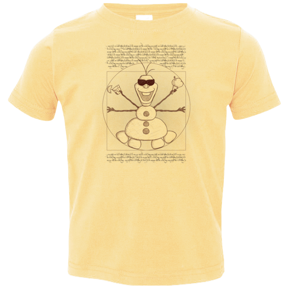 Vitruvian Summer Toddler Premium T-Shirt