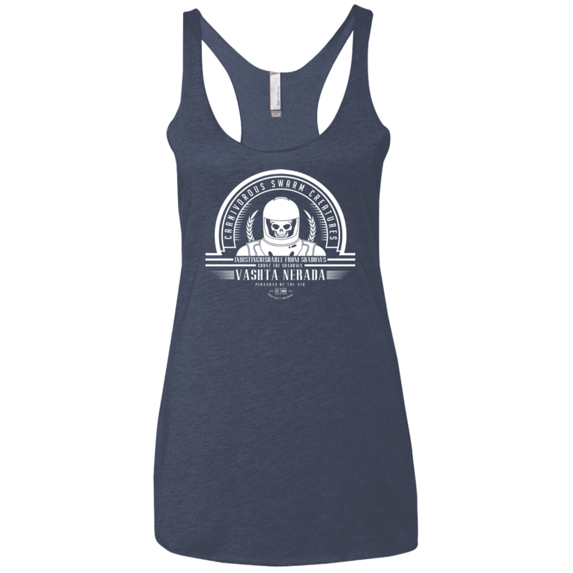 Who Villains Women's Triblend Racerback Tank
