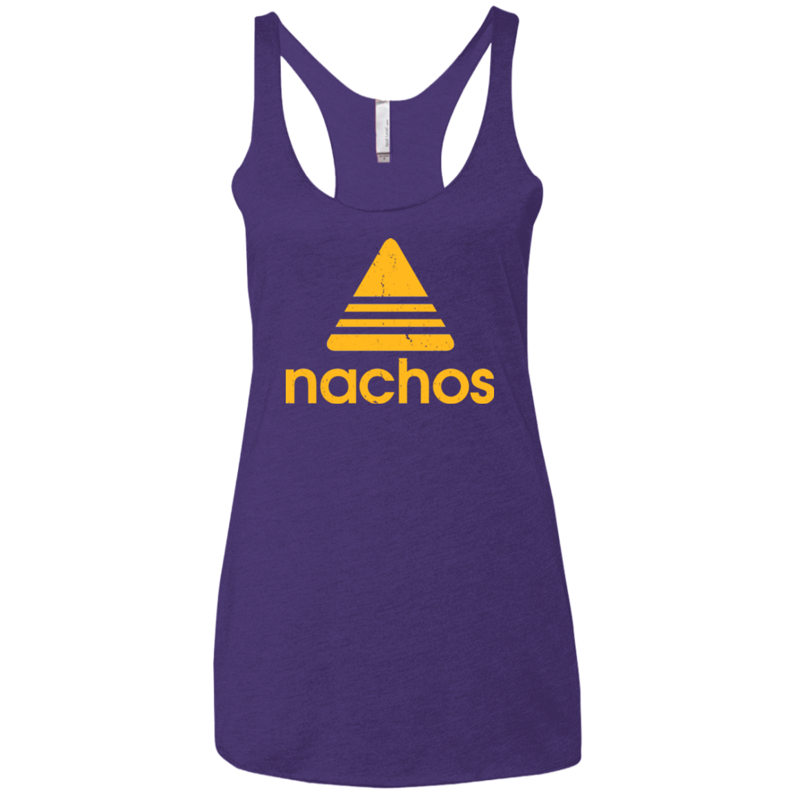Nachos Women's Triblend Racerback Tank