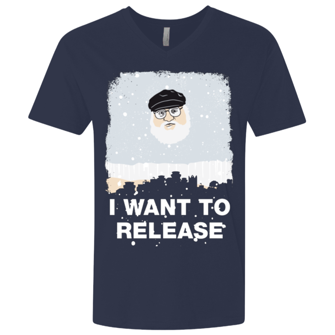 I Want to Release Men's Premium V-Neck