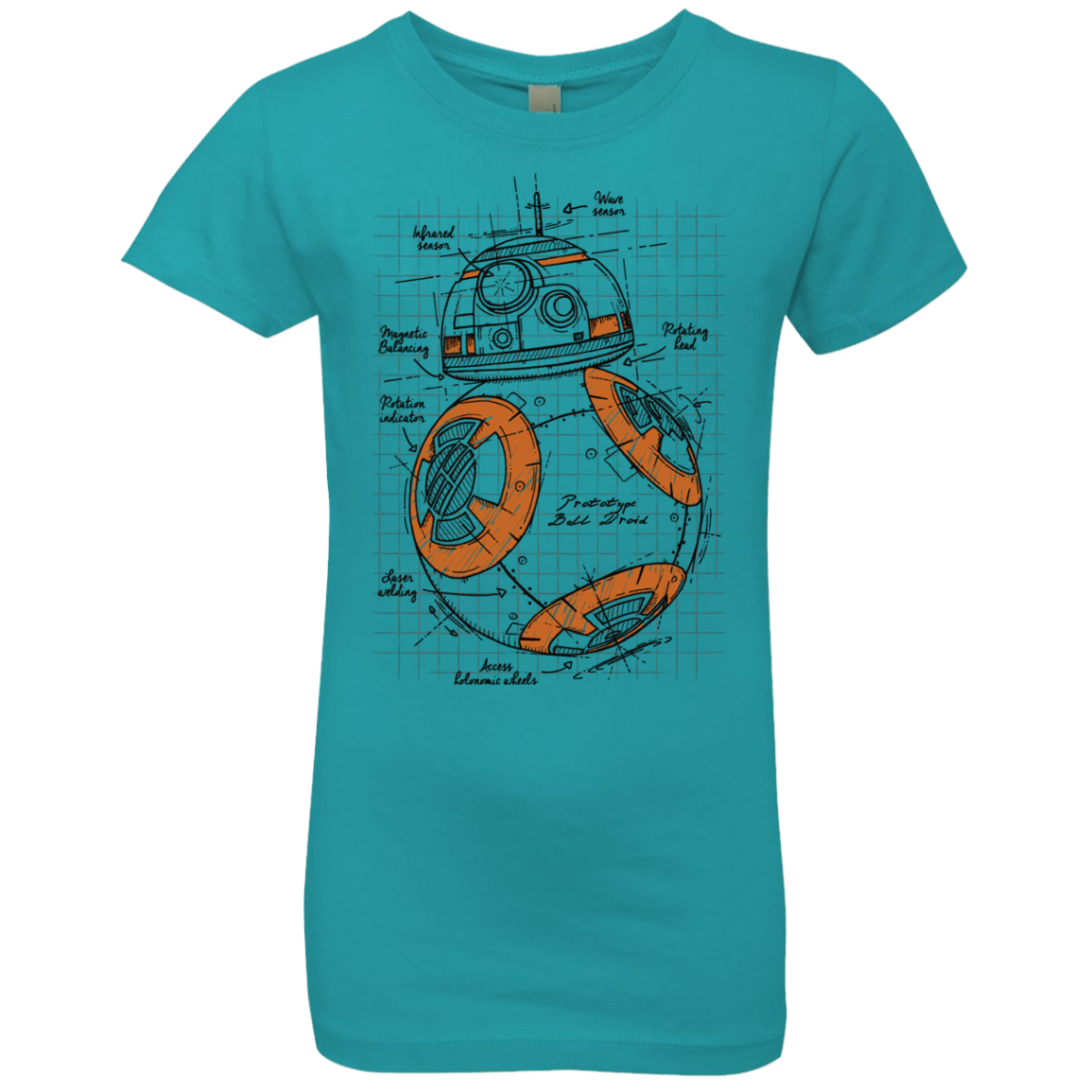 BB-8 Plan Girls Premium T-Shirt