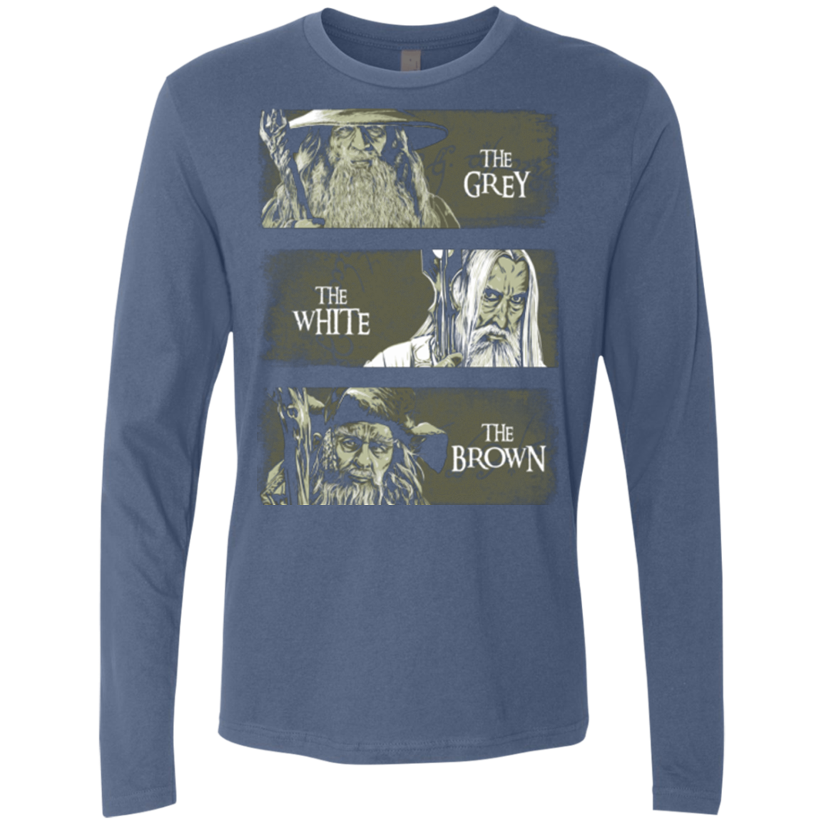 Wizards of Middle Earth Men's Premium Long Sleeve
