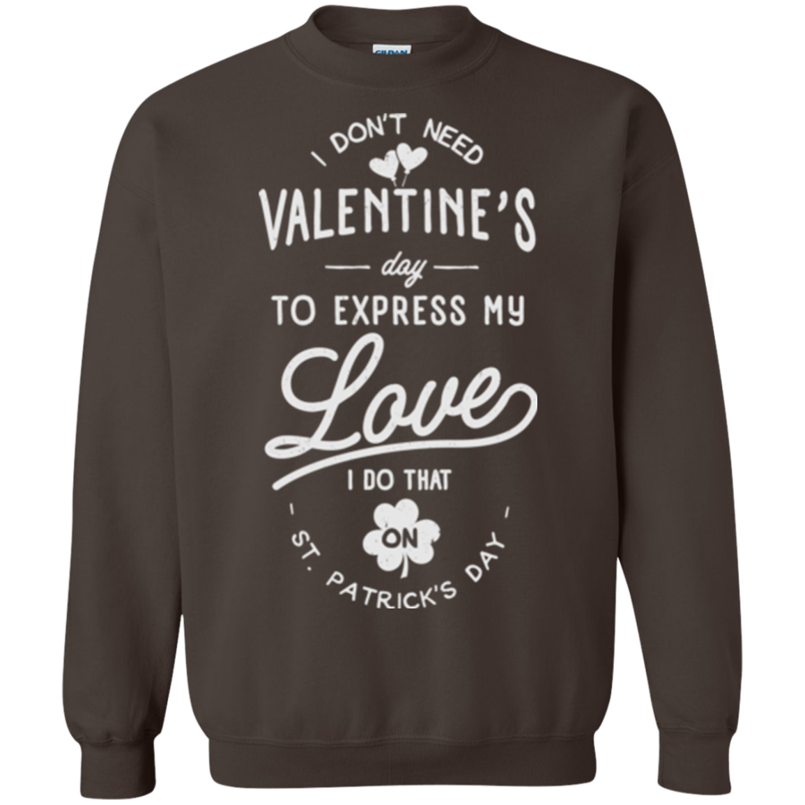 Valentine's Day Crewneck Sweatshirt
