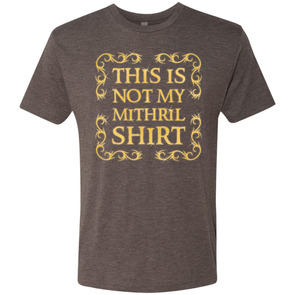 Not my shirt Men's Triblend T-Shirt