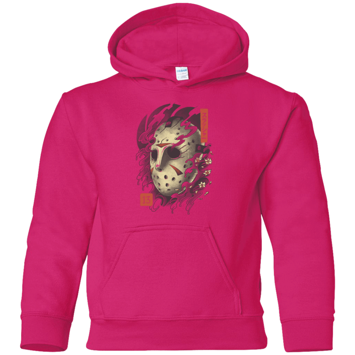 Sweatshirts Heliconia / YS Oni Jason Mask Youth Hoodie