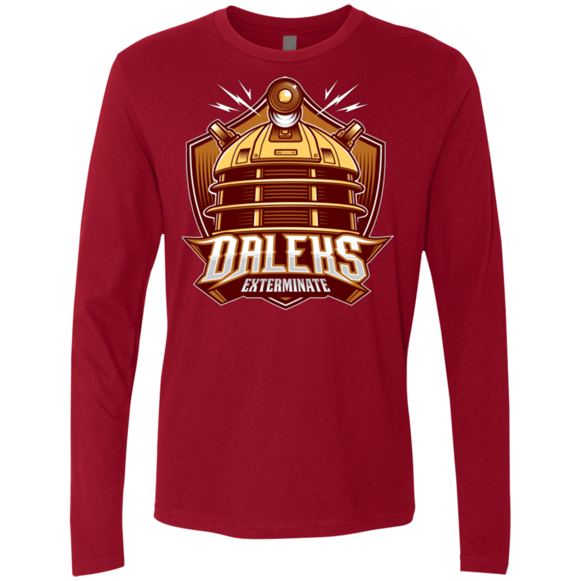Dr. Who Daleks Men's Premium Long Sleeve