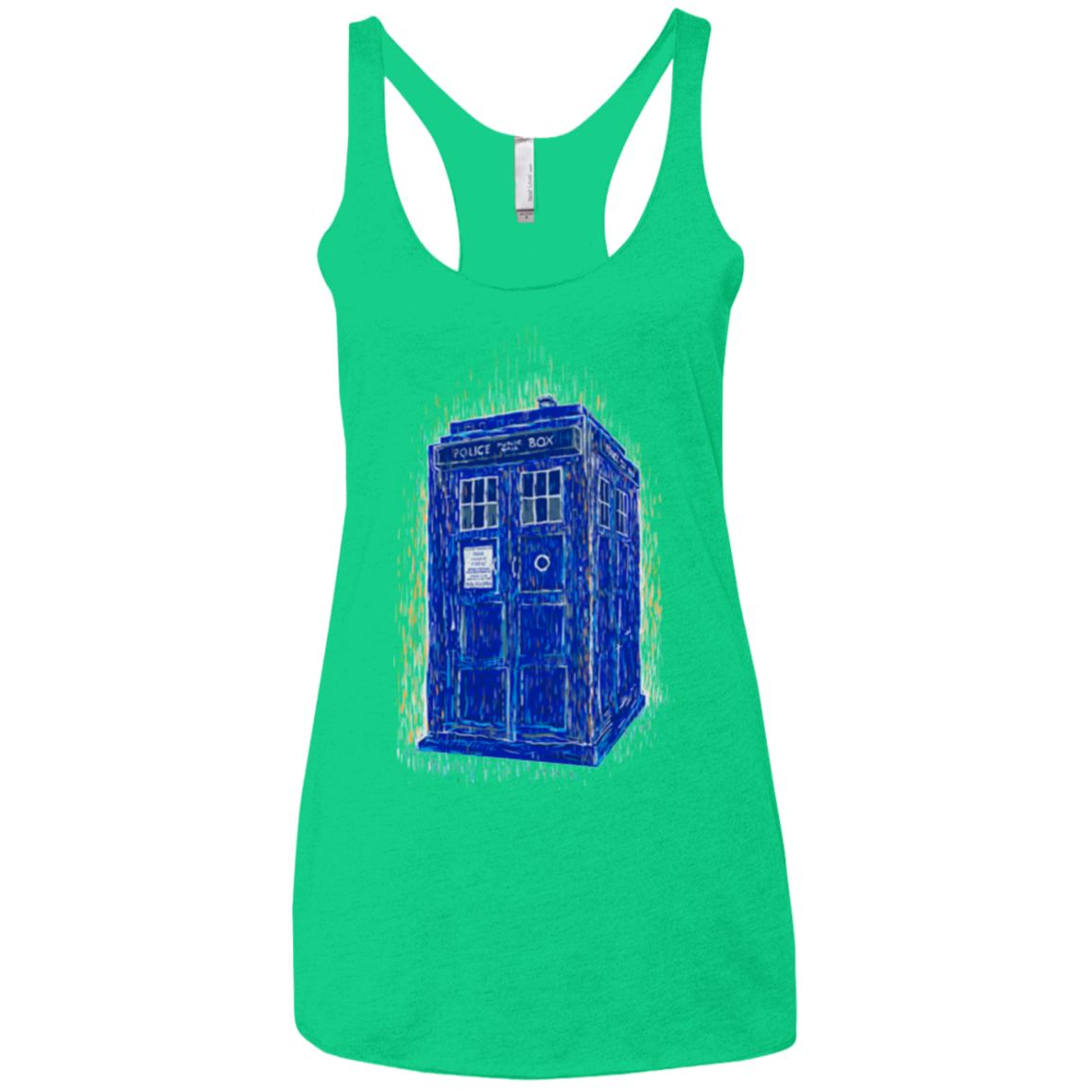 Woodcutardis Women's Triblend Racerback Tank