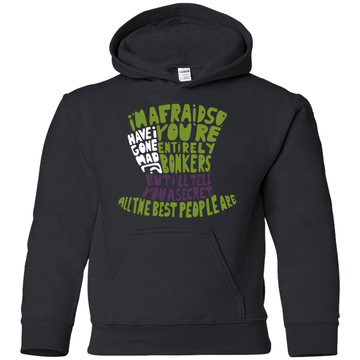 MAD HATTER2 Youth Hoodie