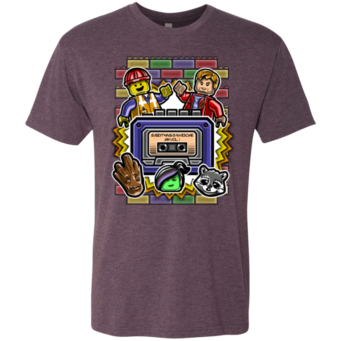 Everything is awesome mix Men's Triblend T-Shirt
