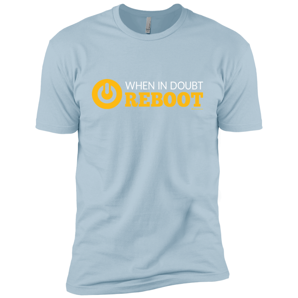 When In Doubt Reboot Boys Premium T-Shirt