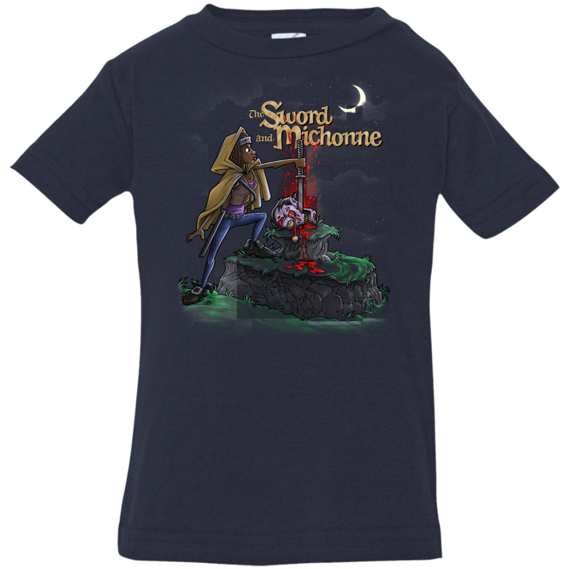 The Sword and Michonne Infant Premium T-Shirt