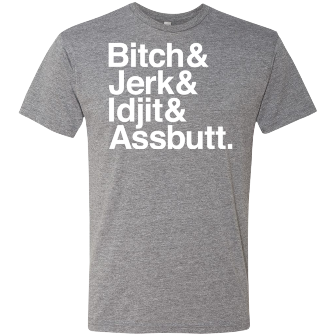 Team Free Will Helvetica Men's Triblend T-Shirt