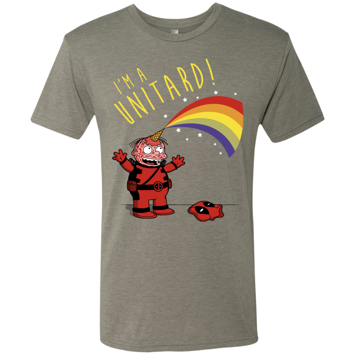 unitard-Raffiti Men's Triblend T-Shirt