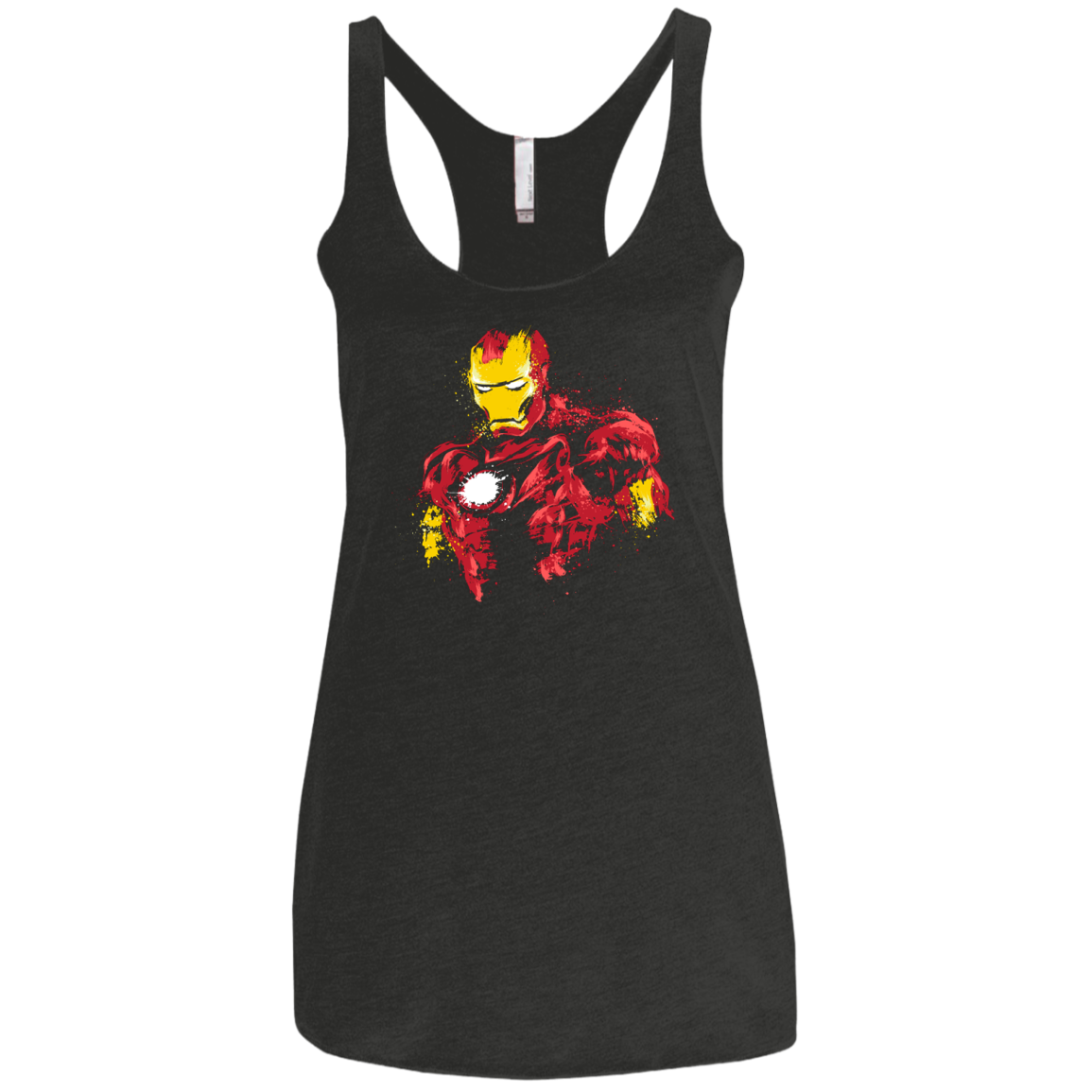 The Power of Iron Women's Triblend Racerback Tank