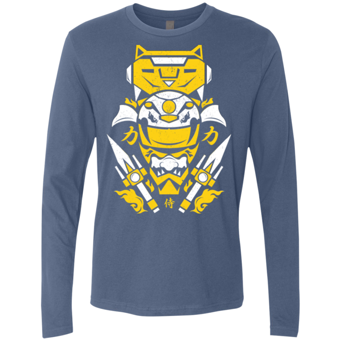 Yellow Ranger Men's Premium Long Sleeve
