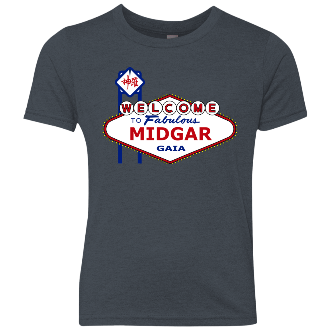 Viva Midgar Youth Triblend T-Shirt