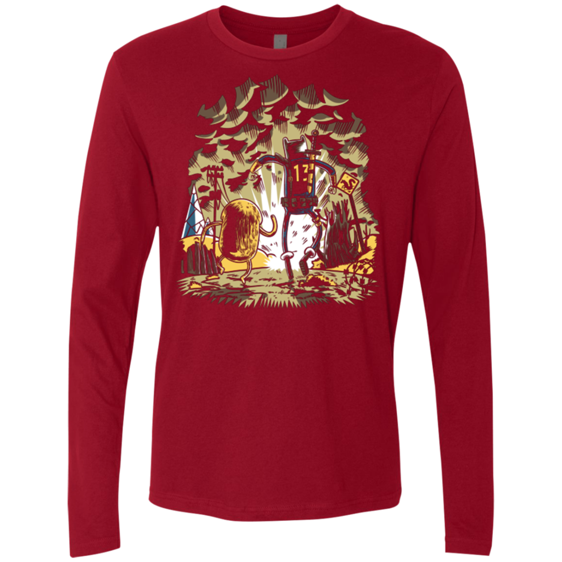 wasteland time Men's Premium Long Sleeve