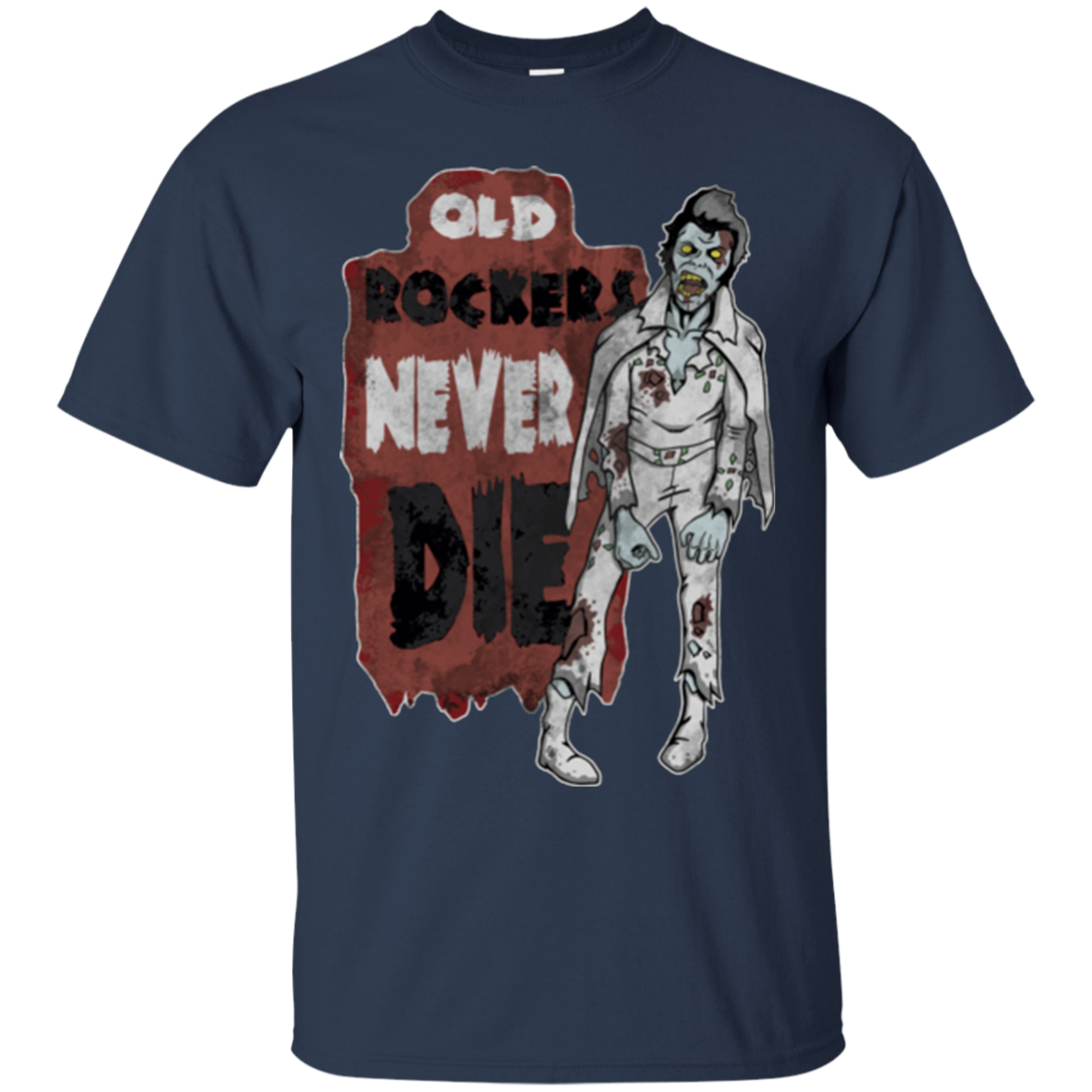 Old Rockers Never Die T-Shirt